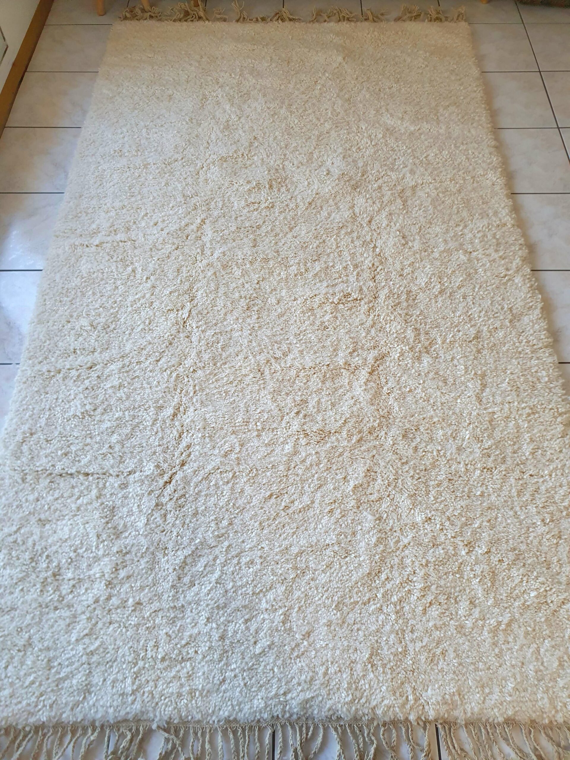 tapis berbère blanc