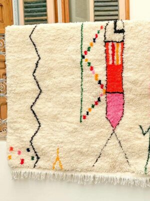 tapis berbère coloré