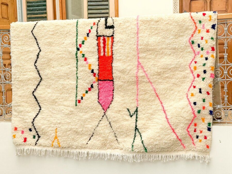 Tapis marocain authentique tapis berbére tapis fait main
