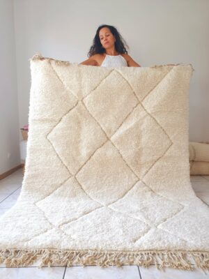 Tapis berbère beige