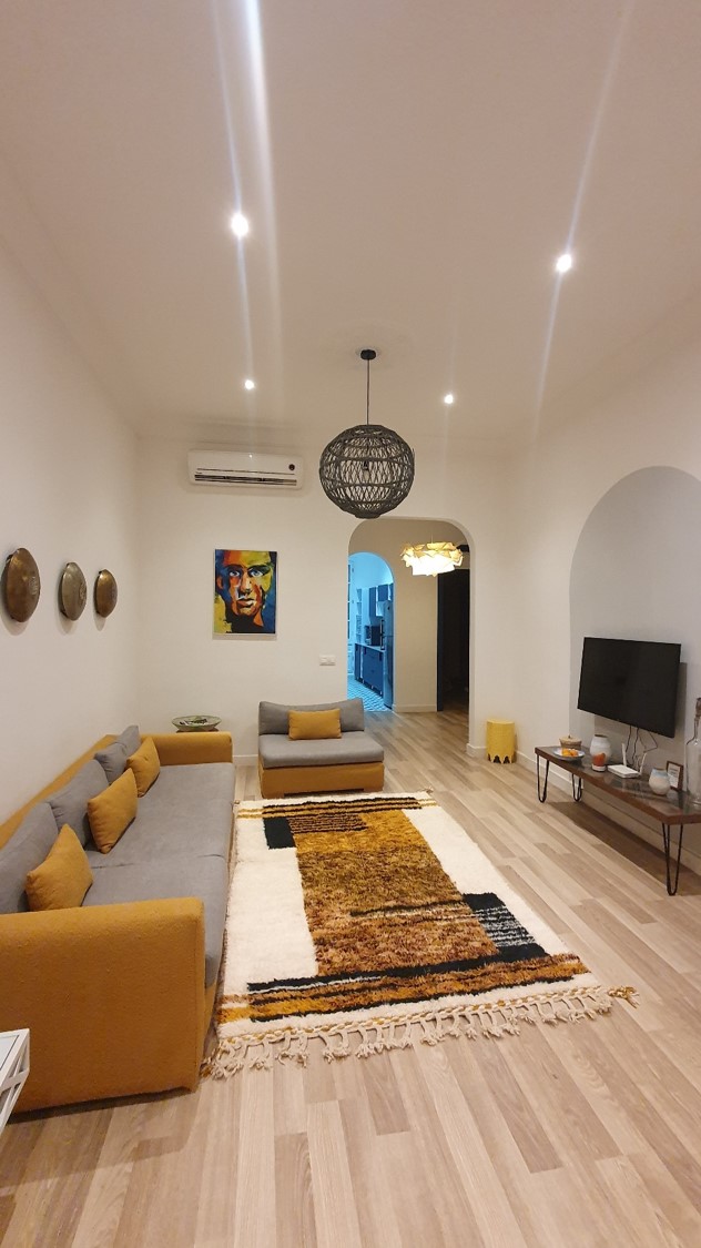 tapis berbère coloré