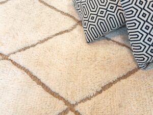 tapis berbère beige