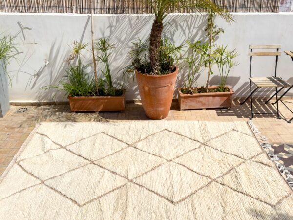tapis berbère beige