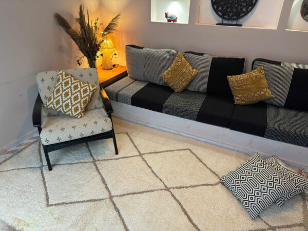 tapis berbère beige