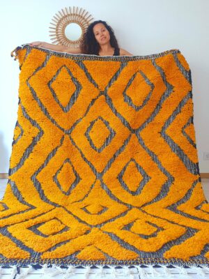 tapis berbère orange