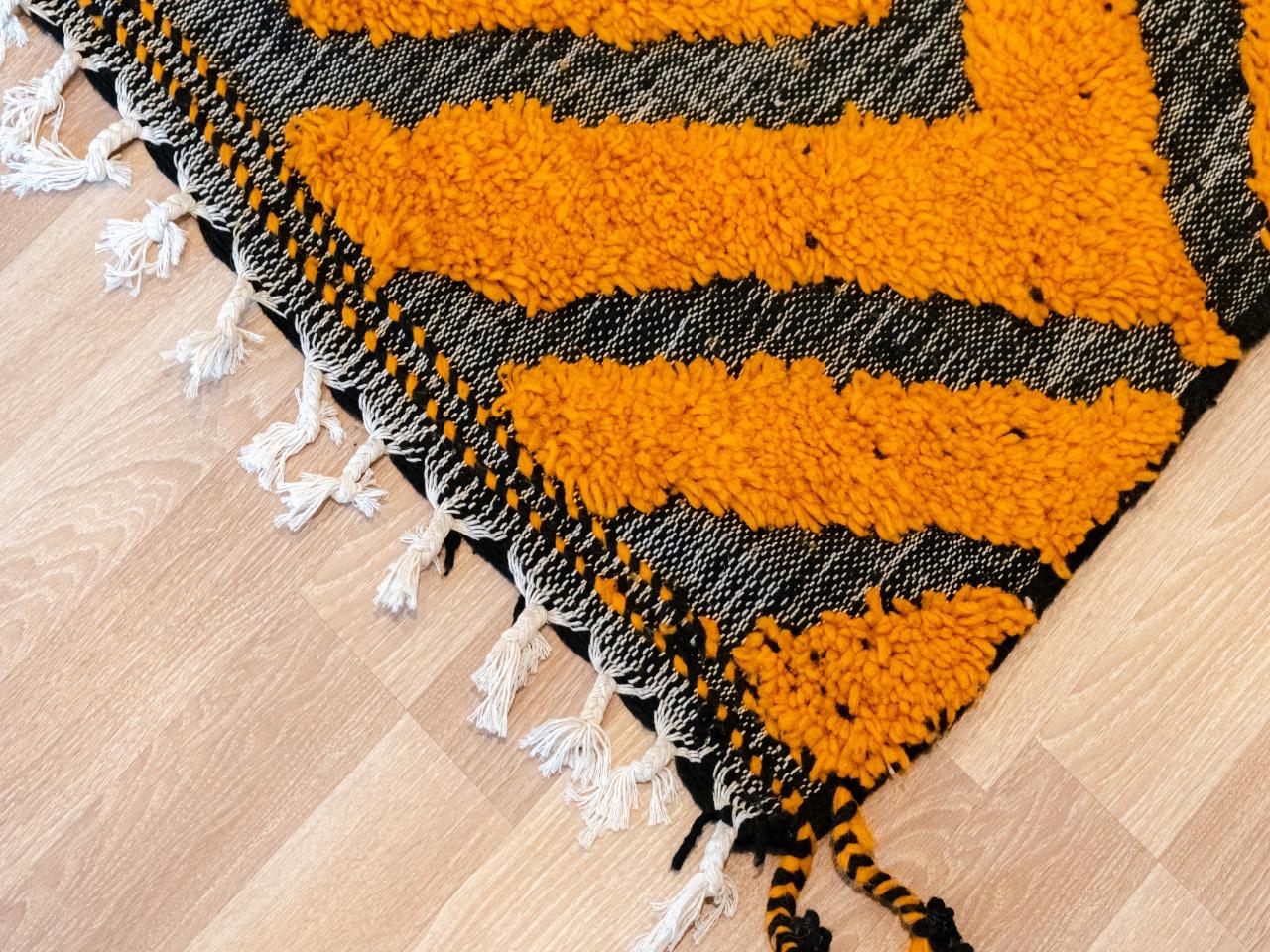 tapis berbère orange