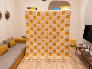 tapis berbère damier