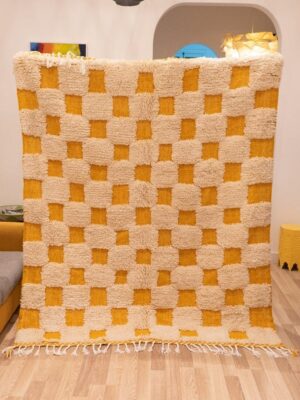 tapis berbère damier