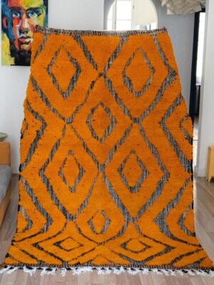 tapis berbère orange