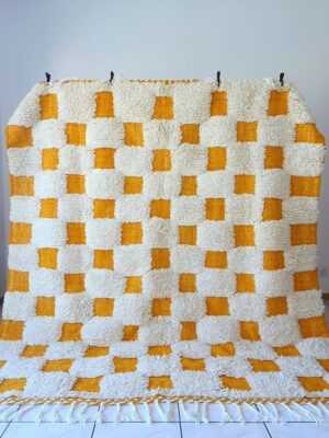 tapis berbère damier