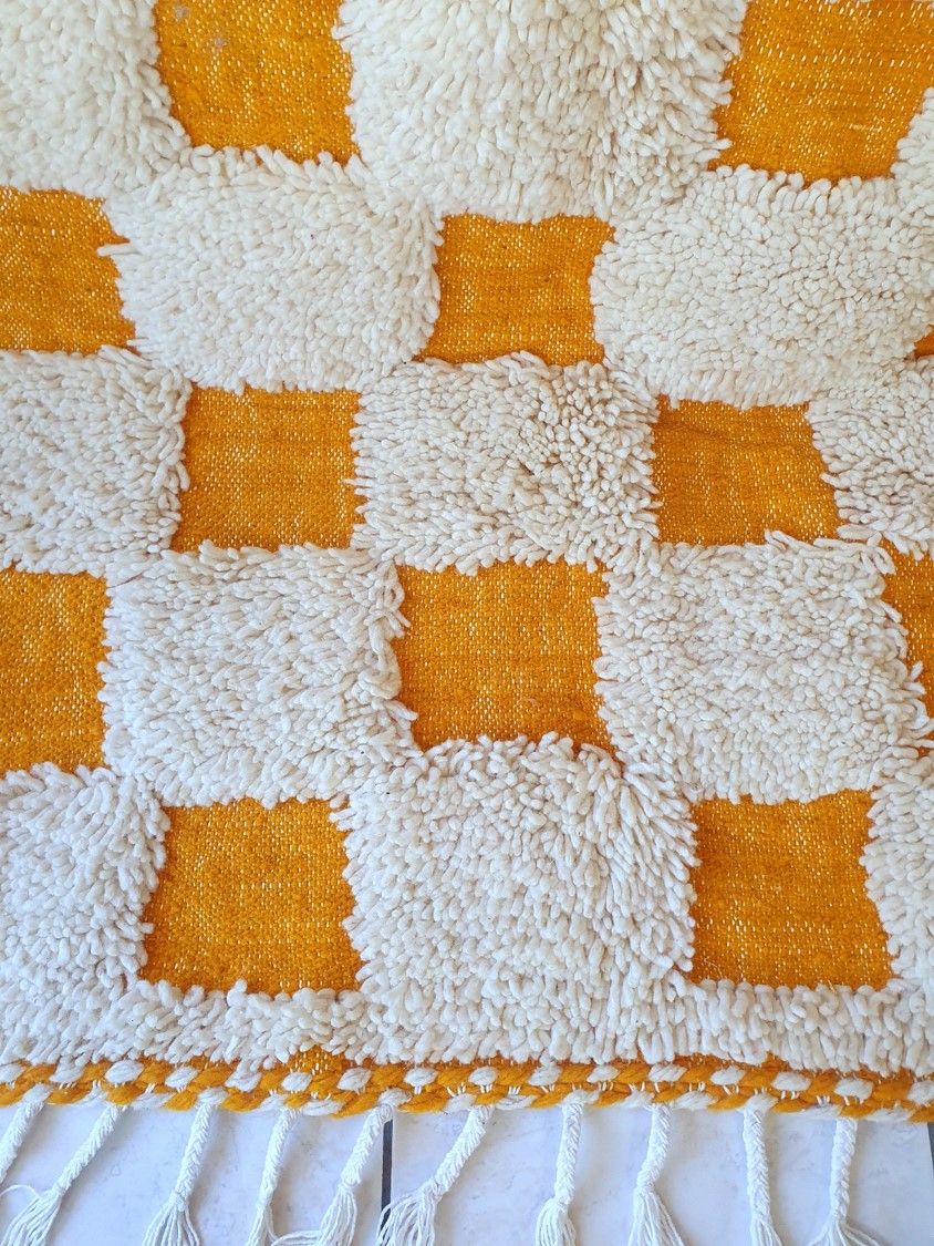 tapis berbère damier